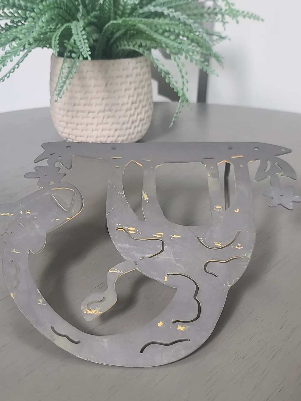 Metal Giraffe Wall Hook - Decorative Home Wall Decor